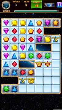 Jewels Free - Match 3游戲截圖3