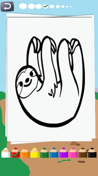 funny animals coloring book游戲截圖4