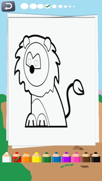 funny animals coloring book游戲截圖5