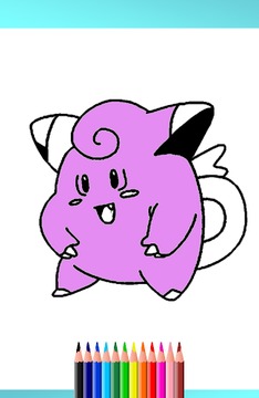 Coloring Book For pokemons游戲截圖4