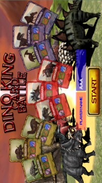 Dino King - Card Battle游戏截图1
