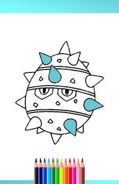 Coloring Book For pokemons游戲截圖3
