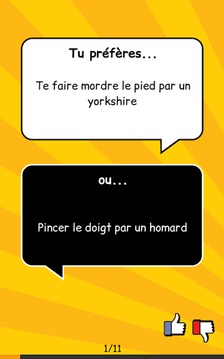 Tu Préfères ?游戲截圖5