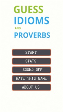 Guess Idioms and Proverbs游戲截圖1
