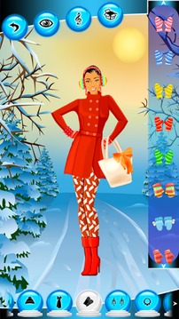 Winter Fashion Dress Up Games游戏截图5
