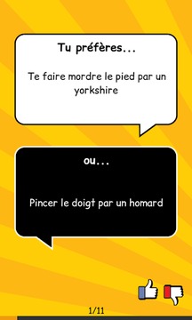 Tu Préfères ?游戲截圖1