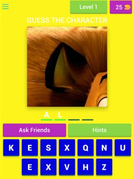 Guess the cartoon character游戲截圖4