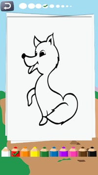 funny animals coloring book游戲截圖3