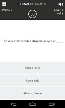 Human Geography Quiz Game游戲截圖5