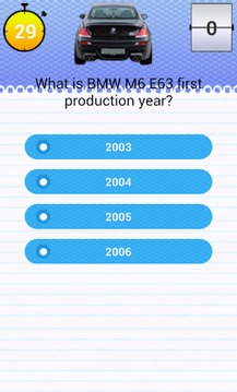 Quiz for E63 E64 BMW M6 Fans游戲截圖3