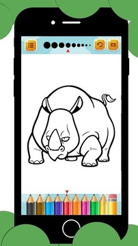 Forest Animal Coloring Book游戲截圖4