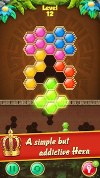 Hexa Block Puzzle Jewel游戲截圖1