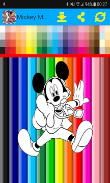 How To Color Mickey Mouse 2017游戲截圖3