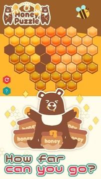ハメコム ハニカム -ブロックパズルゲーム-游戲截圖2