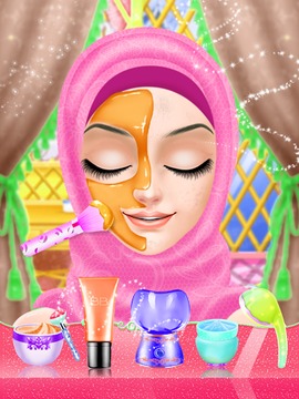 Hijab Wedding Makeup Dress Up游戲截圖2
