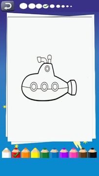 car and vehicle coloring book游戲截圖5