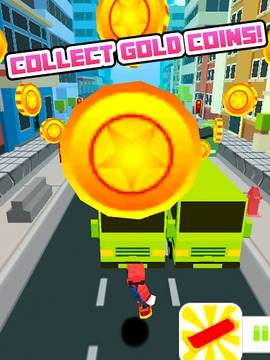 Super Hero M Craft Run游戲截圖3