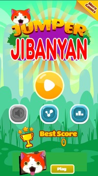 Jumper Jibanyan Yo Kaii Watch游戲截圖1