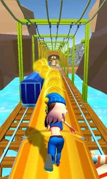 Subway Train Rush Run游戲截圖2
