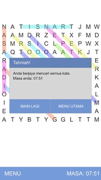 Cari Kata Malaysia游戲截圖5