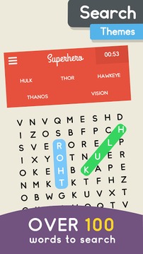 Word Search Themes游戲截圖2