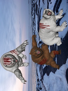 Bear Fighting Battle游戲截圖1
