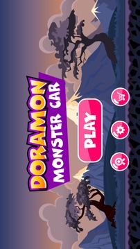 Doramon Monster Car游戲截圖1