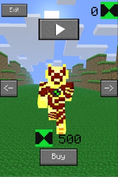 Craft Ben 10 Run游戲截圖4