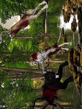Cheetah Panther Safari Hunting游戲截圖4