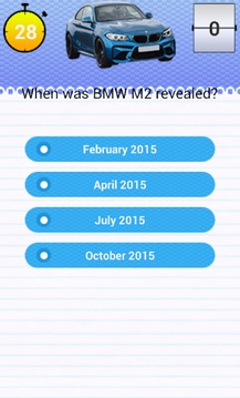 Quiz for BMW M2 Fans游戲截圖3