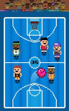 Basketball Retro游戲截圖5