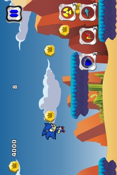 Extreme Sonic Run Game游戲截圖2