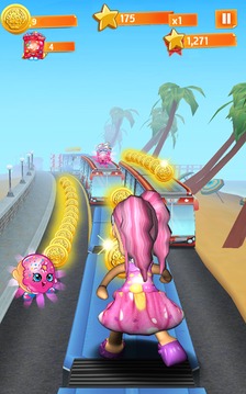 Subway Pink Shopkins Run游戲截圖4