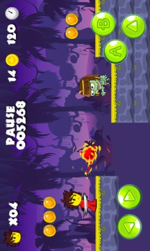 Super Go Ninja Go游戲截圖2