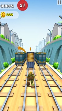 Turtle Subway-Ninja Surf游戲截圖1