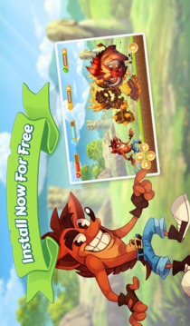 Bandicoot Jungle Run Adventure游戲截圖2