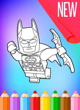 How To Color Lego Batman game游戲截圖4