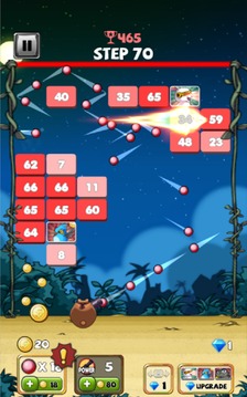 Brick Breaker : Angry Hunter游戲截圖1