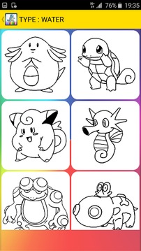 Coloring Pages for Pokem游戲截圖4