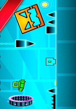 Super Geometry World Dash Run游戲截圖2