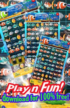 Funny Fishdom 2017游戲截圖2