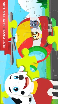 PAW Puppy Car Puzzle游戲截圖2