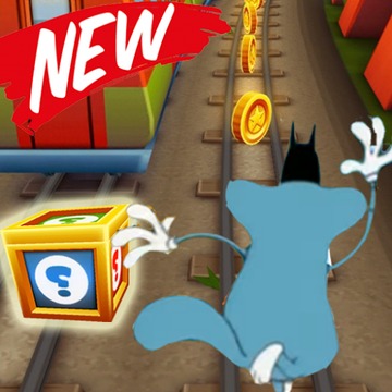 Subway Oggy Surfer Game游戲截圖4