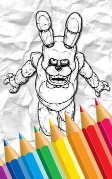 Coloring Book for Five Night游戲截圖3