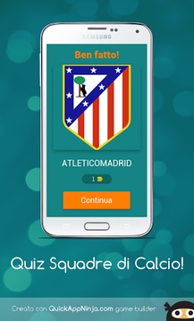 Quiz Squadre di Calcio!游戲截圖2