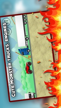 Blaze Truck game for kids游戲截圖5