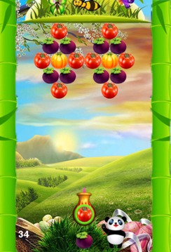 Bubble Shooter Fruits New 2017游戲截圖4