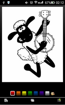 Sheep shaun paint游戲截圖1