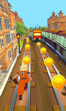 Subway Vegeta Run Dragon游戲截圖5