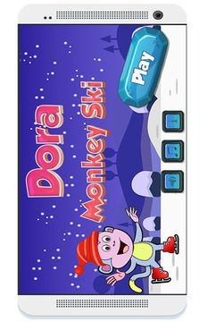 Dora monkey ski adventures游戲截圖2